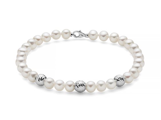 Bracciale Miluna Donna PERLE 375 in Oro Perla PBR3513BX - PBR3513BX